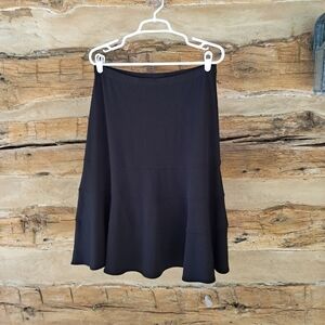 Tribal Black A-Line Skirt